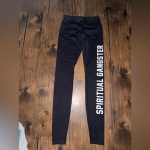 Spiritual Gangster Leggings Size Xs Full Length Great Condition